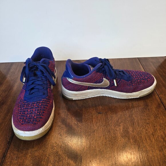 Share Nike Air Force 1 Low Ultra Flyknit USA Mens Size 8 Running Shoes Sneakers - Picture 9 of 13